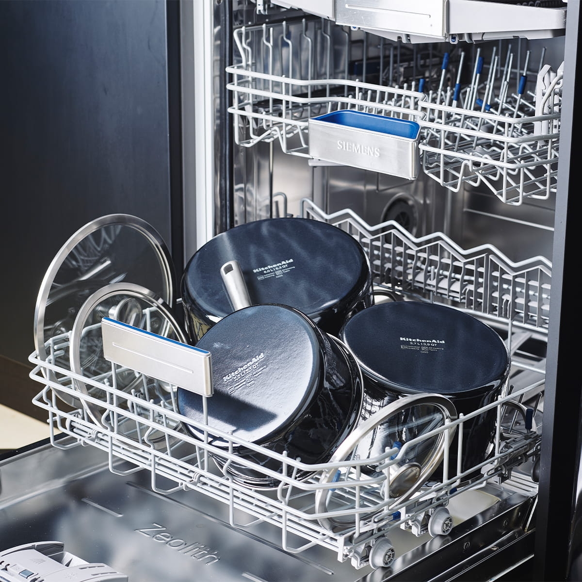 Rondel emaliowany  czarny KitchenAid można myć w zmywarce CC003288-001