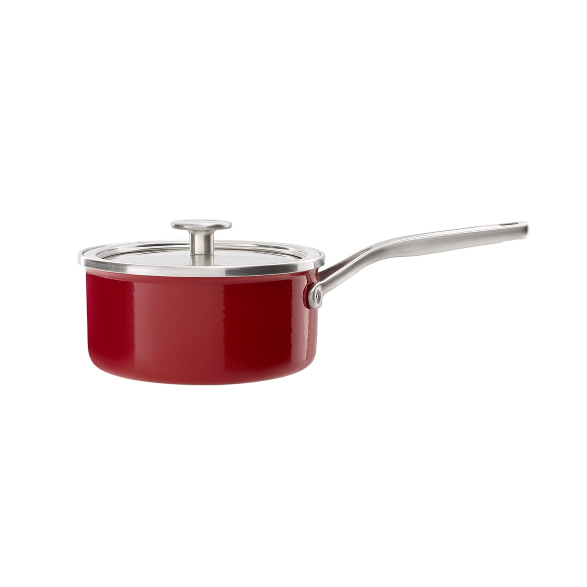 Rondel emaliowany 1,3L - czerwony / KitchenAid CC003287-001
