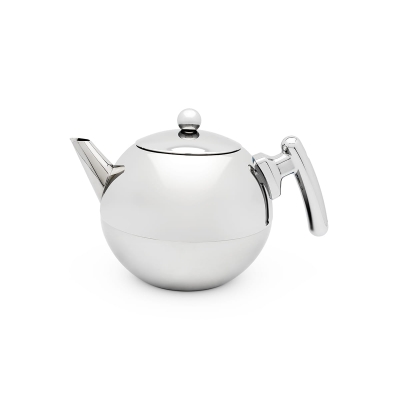 Dzbanek do herbaty  Bella Ronde 1,2L - stal polerowana / Bredemeijer