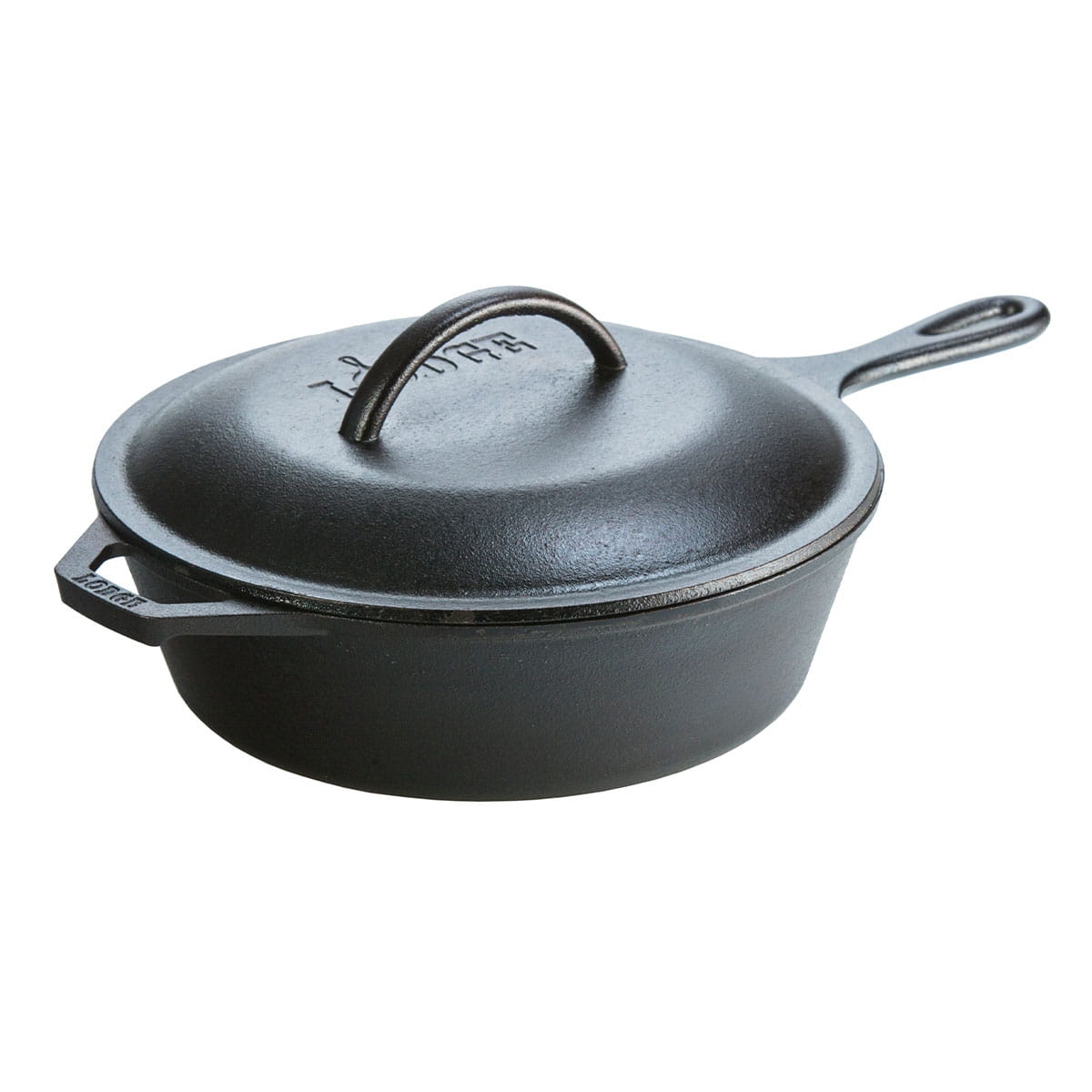 Żeliwna głęboka patelnia 26 cm z pokrywką Lodge L8CF3 w bakeshop.pl