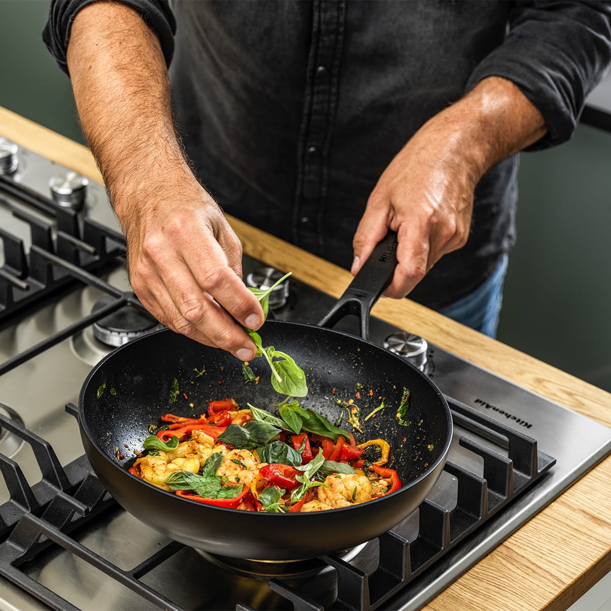 Wok ceramiczny 28 cm KitchenAid CC003294-001