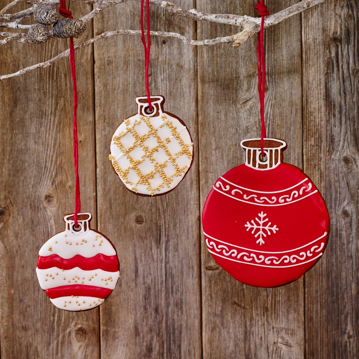 foremka do wykrawania bombka choinkowa