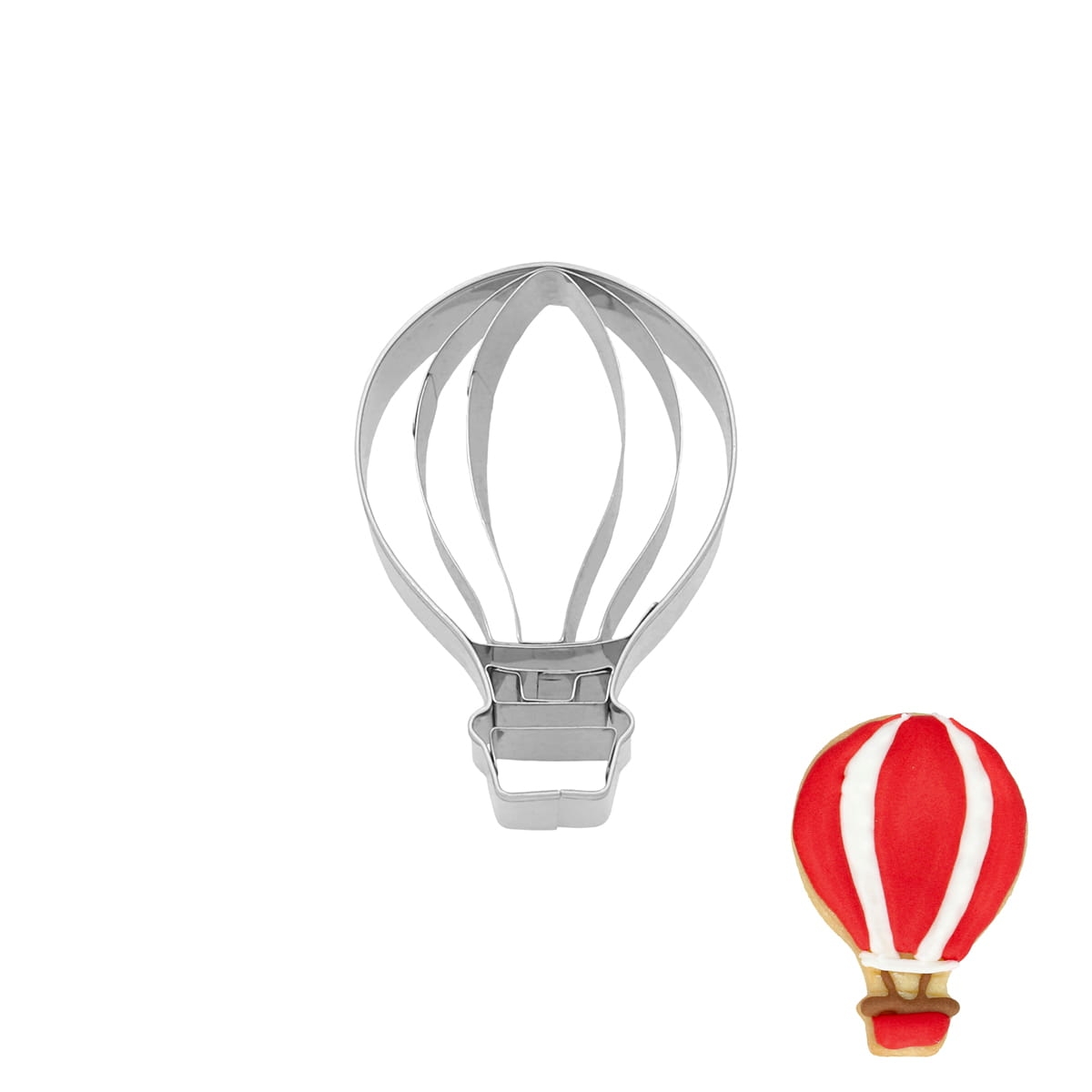 Foremka do ciasteczek LATAJĄCY BALON 6,5 cm / Birkmann 198 203 w bakeshop.pl