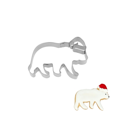 Foremka do pierników SWIĄTECZNY NIEDŹWIEDŹ 9 cm / Birkmann