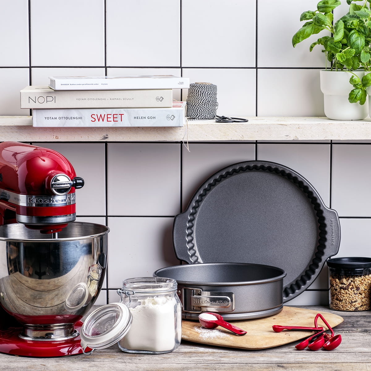 Forma do tarty quiche 28 cm KitchenAid CC003301-001 ean: 4895156668947