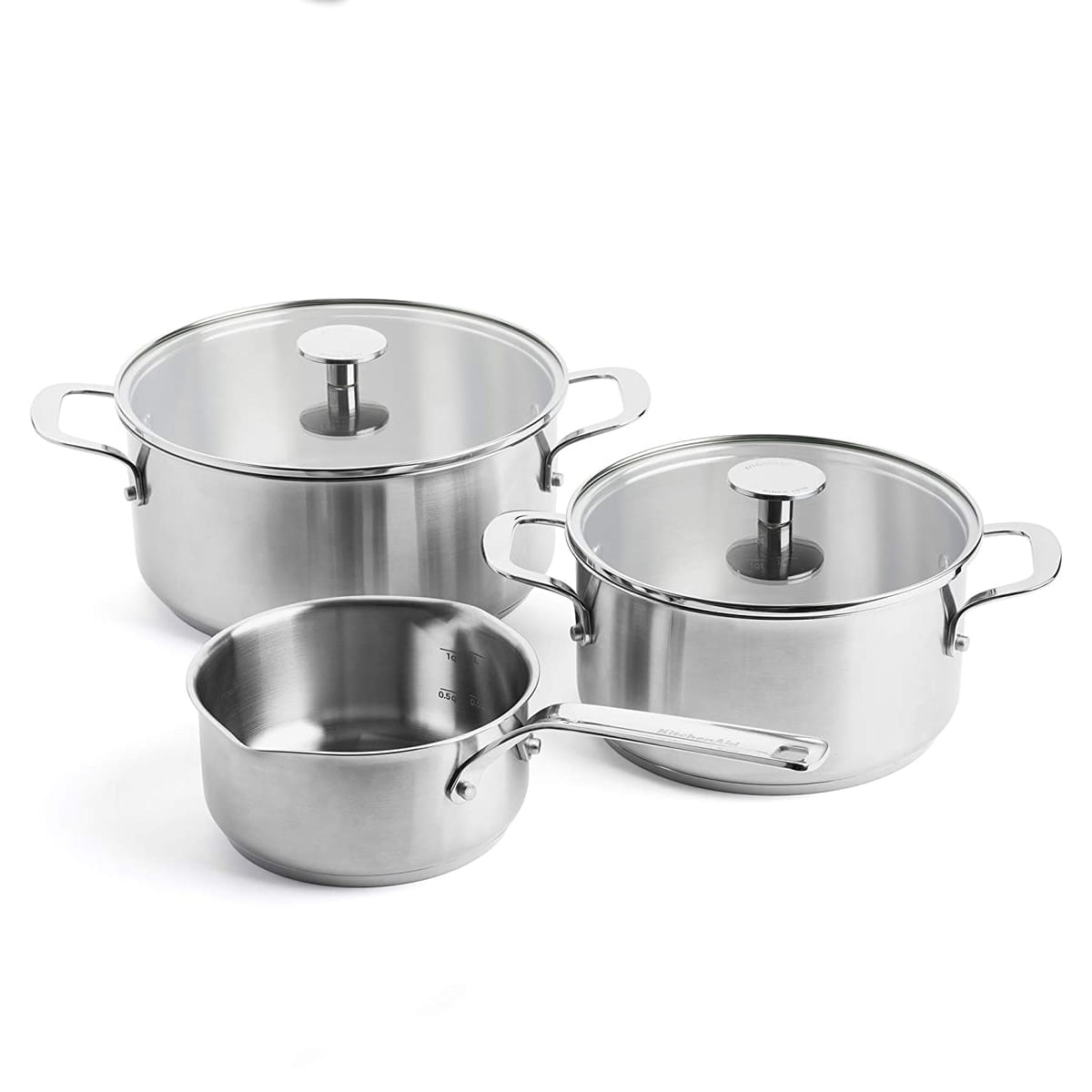 Zestaw garnków ze stali nierdzewnej KitchenAid CC003630-001