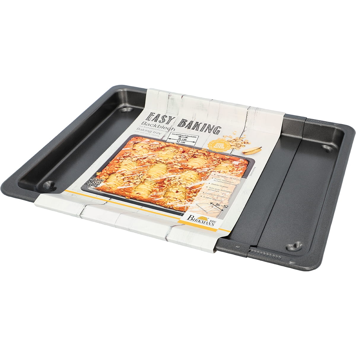 regulowana blacha do piekarnika 36-52 x 33 cm EASY BAKING Birkmann