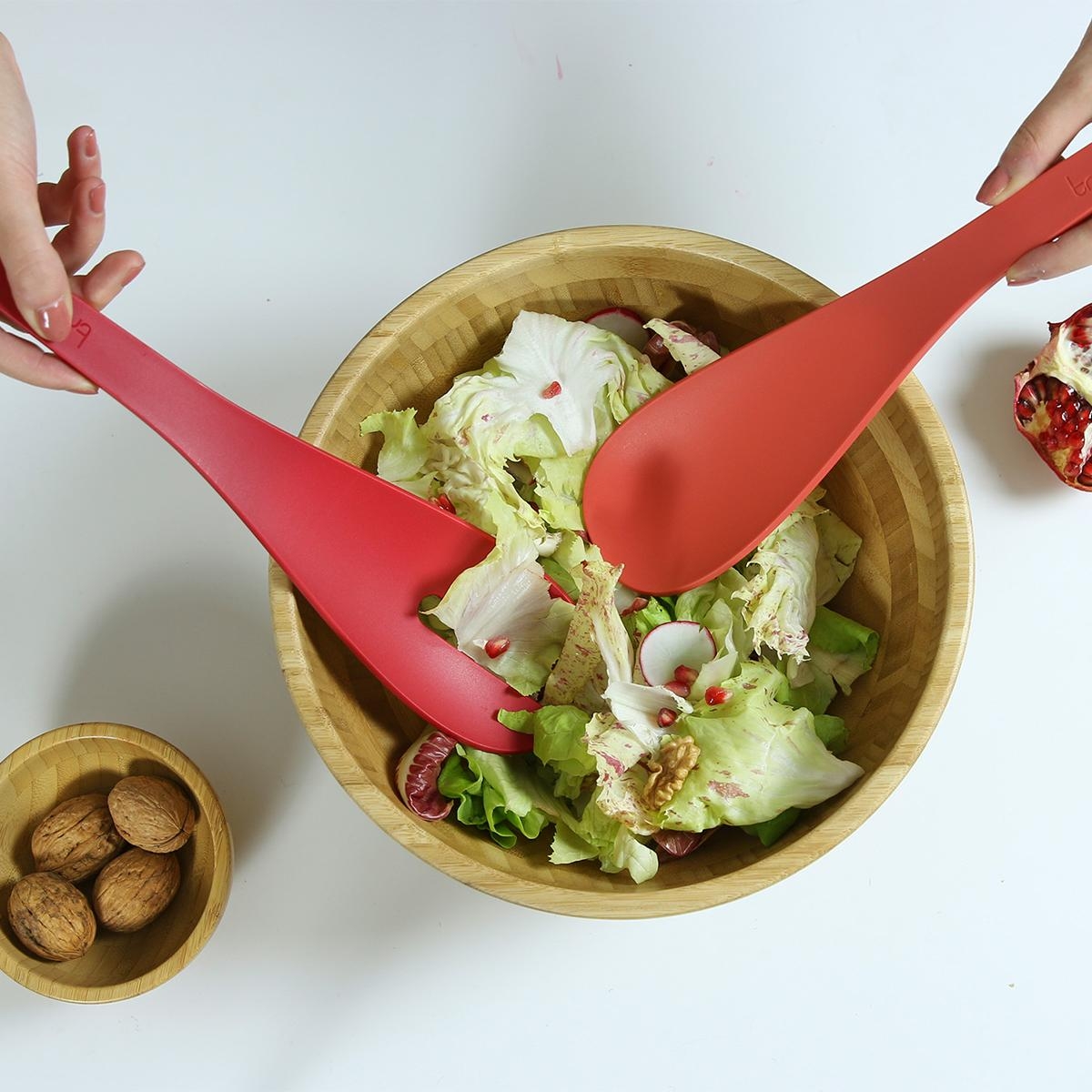 łyżki, sztućce do sałaty