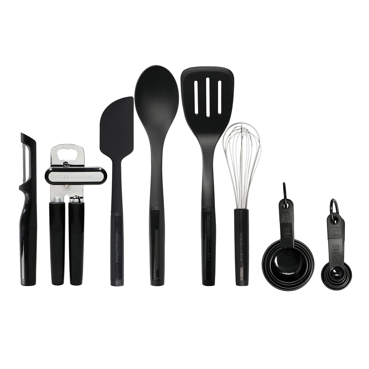 KitchenAid zestaw narzędzi kuchennych 15 elementów Onyx Black KQG447BXOBE w bakeshop.pl