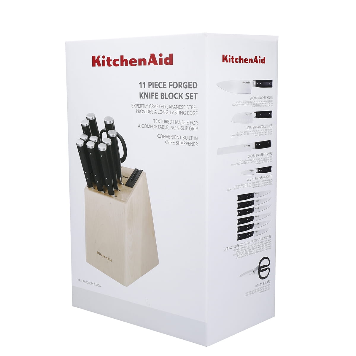 KitchenAid blok z nożami - opakowanie prezentowe KAG12STSNBXOBQ 5057982000745