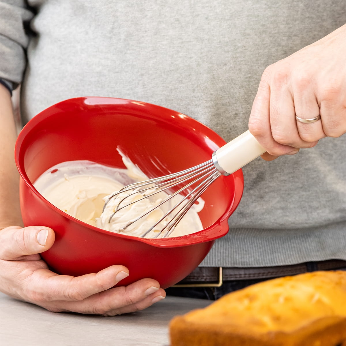 KitchenAid trzepaczka CORELINE Almond Cream KAG060OHACE