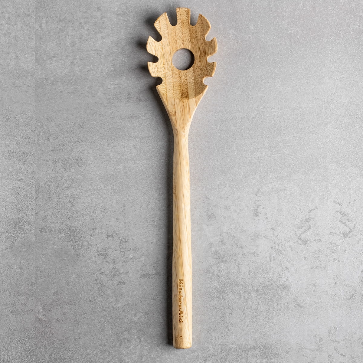 KitchenAid drewniana łyżka do spaghetti CLASSIC Bamboo KQG605OHBBE
