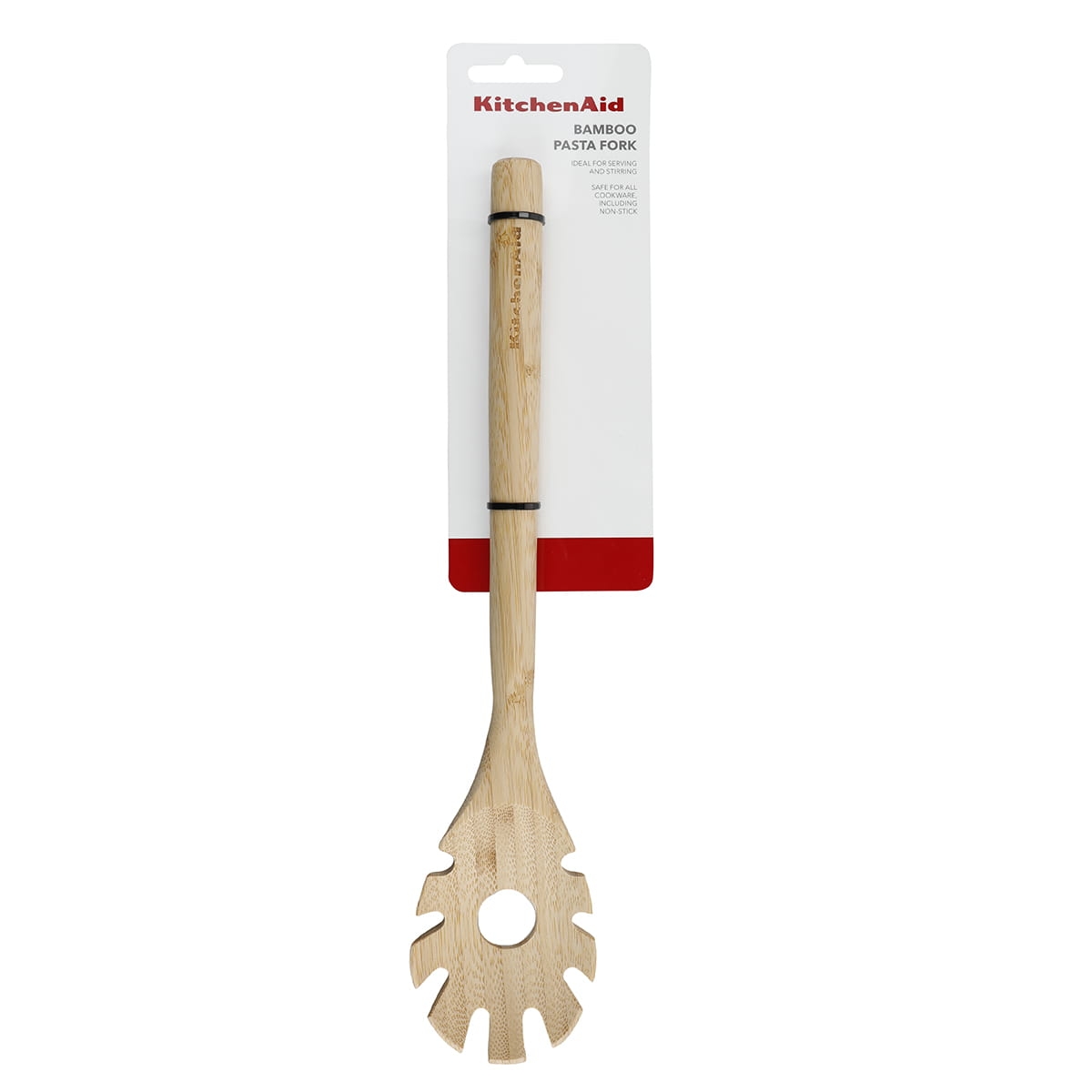 KitchenAid drewniana łyżka do spaghetti CLASSIC Bamboo KQG605OHBBE