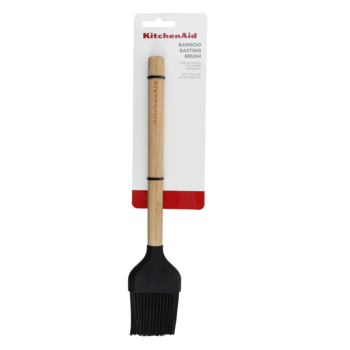 KitchenAid pędzelek silikonowy 29cm CLASSIC Bamboo KQG642OHOBE ean: 5057982079949