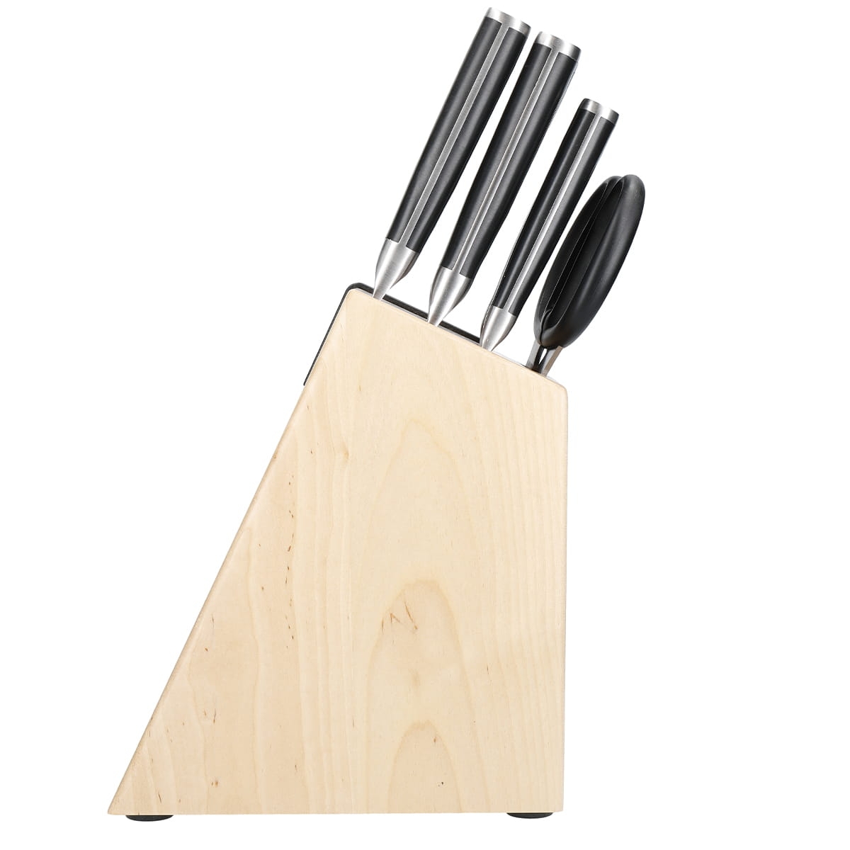 KitchenAid blok drewniany z 5 nożami, nożyczkami i ostrzałką KO6PSTSNOBG ean: 5057982075156