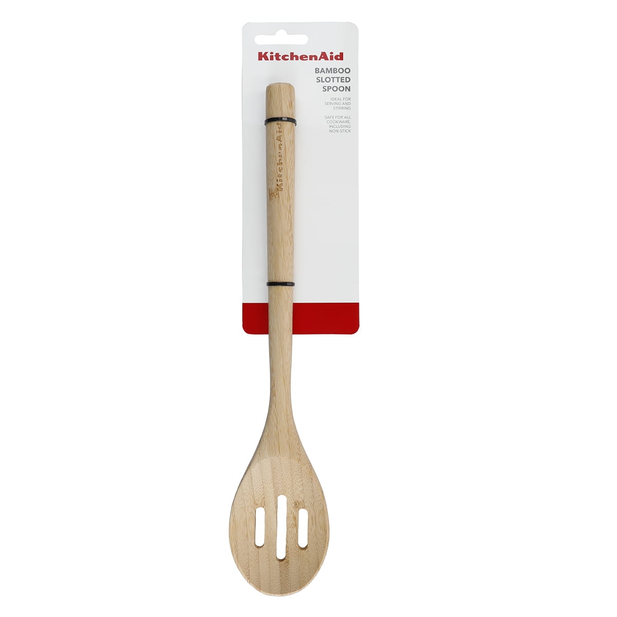 KitchenAid łyżka drewniana z dziurkami CLASSIC Bamboo KQG604OHBBE