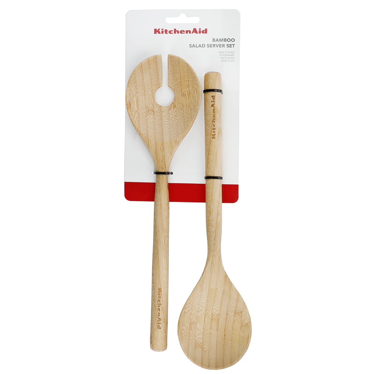 KitchenAid sztućce do sałaty z drewna CLASSIC Bamboo KQG607OHBBE ean: 5057982079819