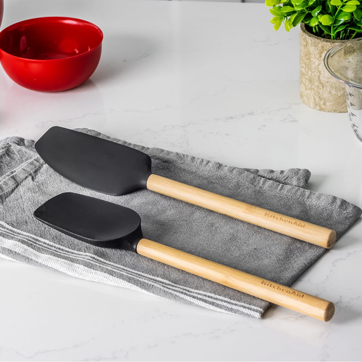 KitchenAid łyżka silikonowa CLASSIC Bamboo KQG630OHOBE ean: 5057982079901