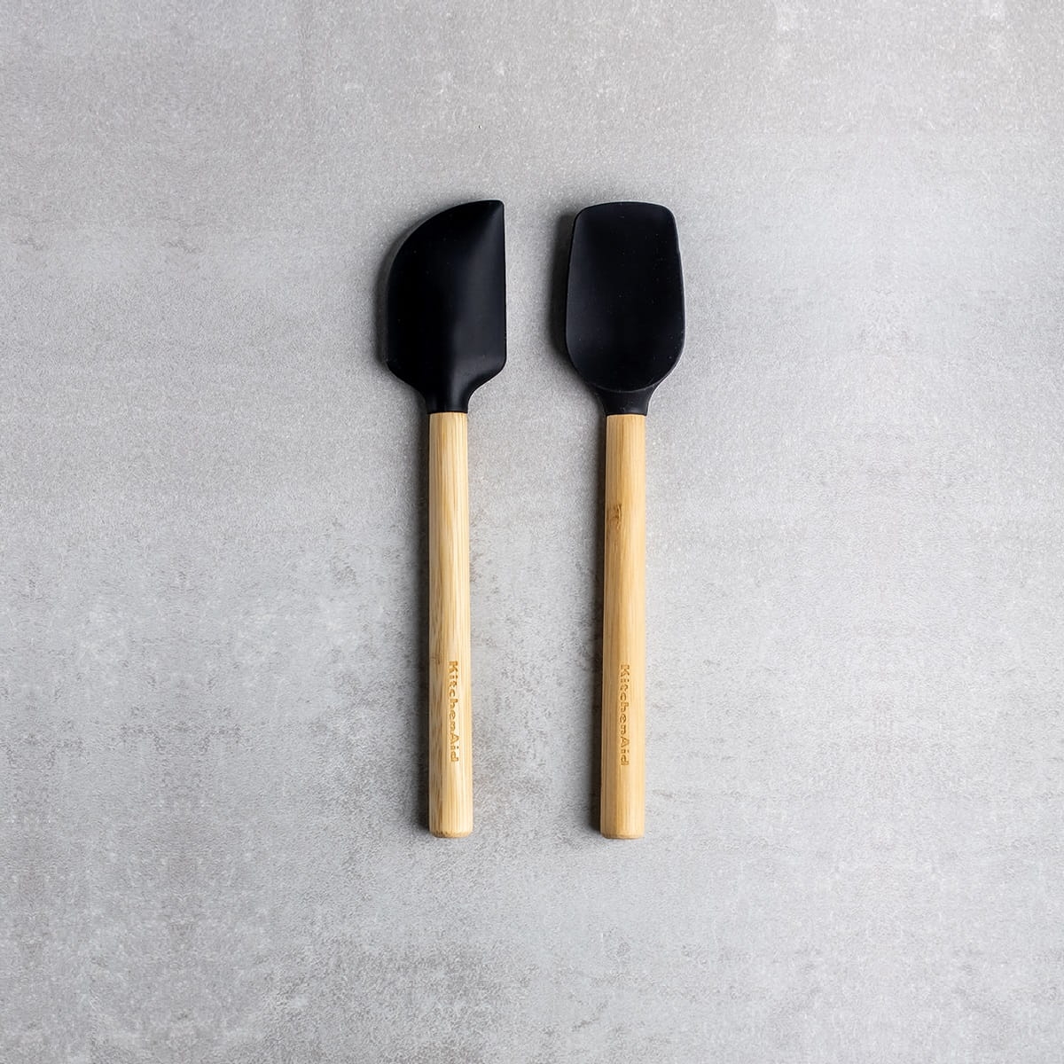 KitchenAid szpatułki silikonowe krótkie CLASSIC Bamboo KQG692OHOBE ean: 5057982079826