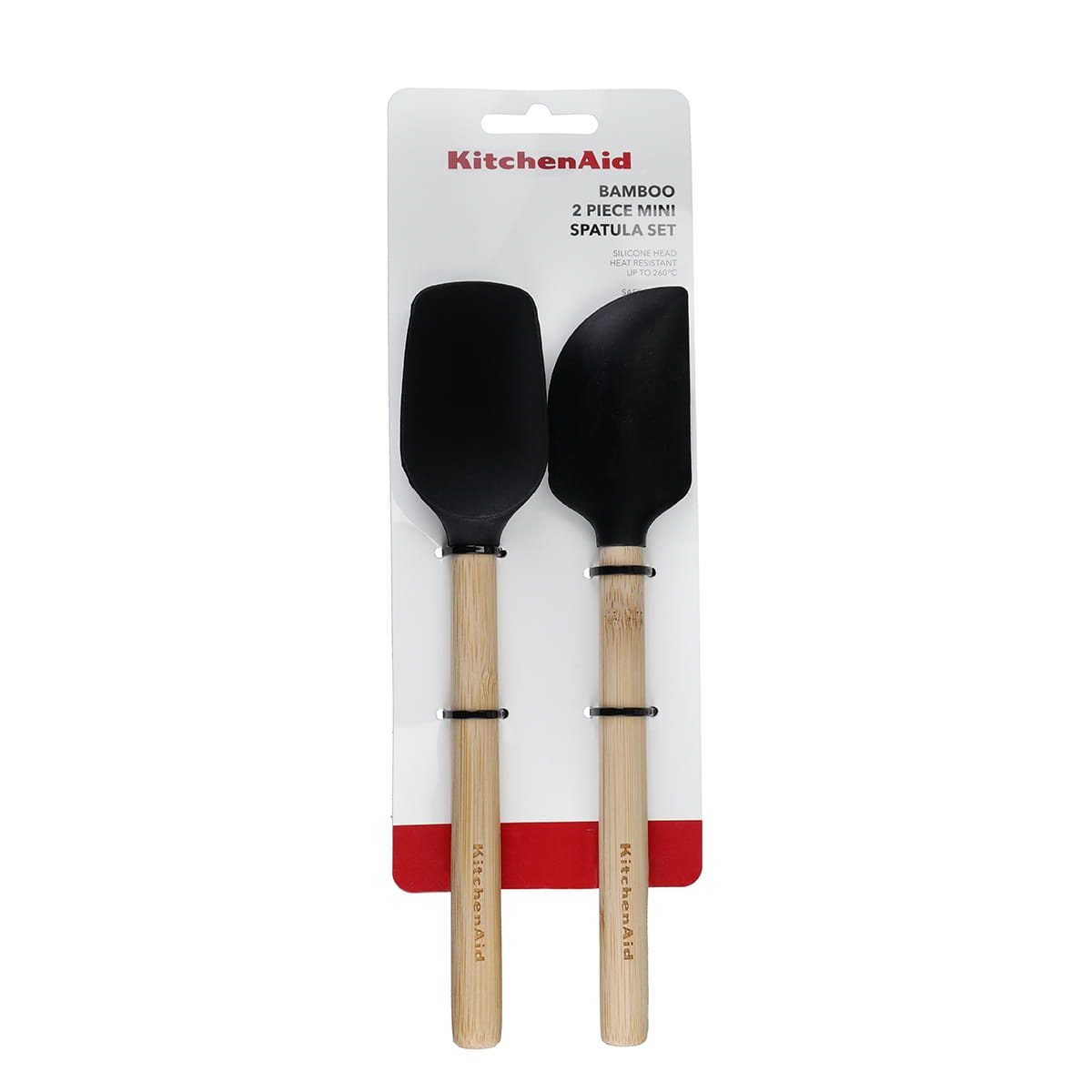 KitchenAid szpatułka i łyżka silikonowa CLASSIC Bamboo KQG692OHOBE ean: 5057982079826