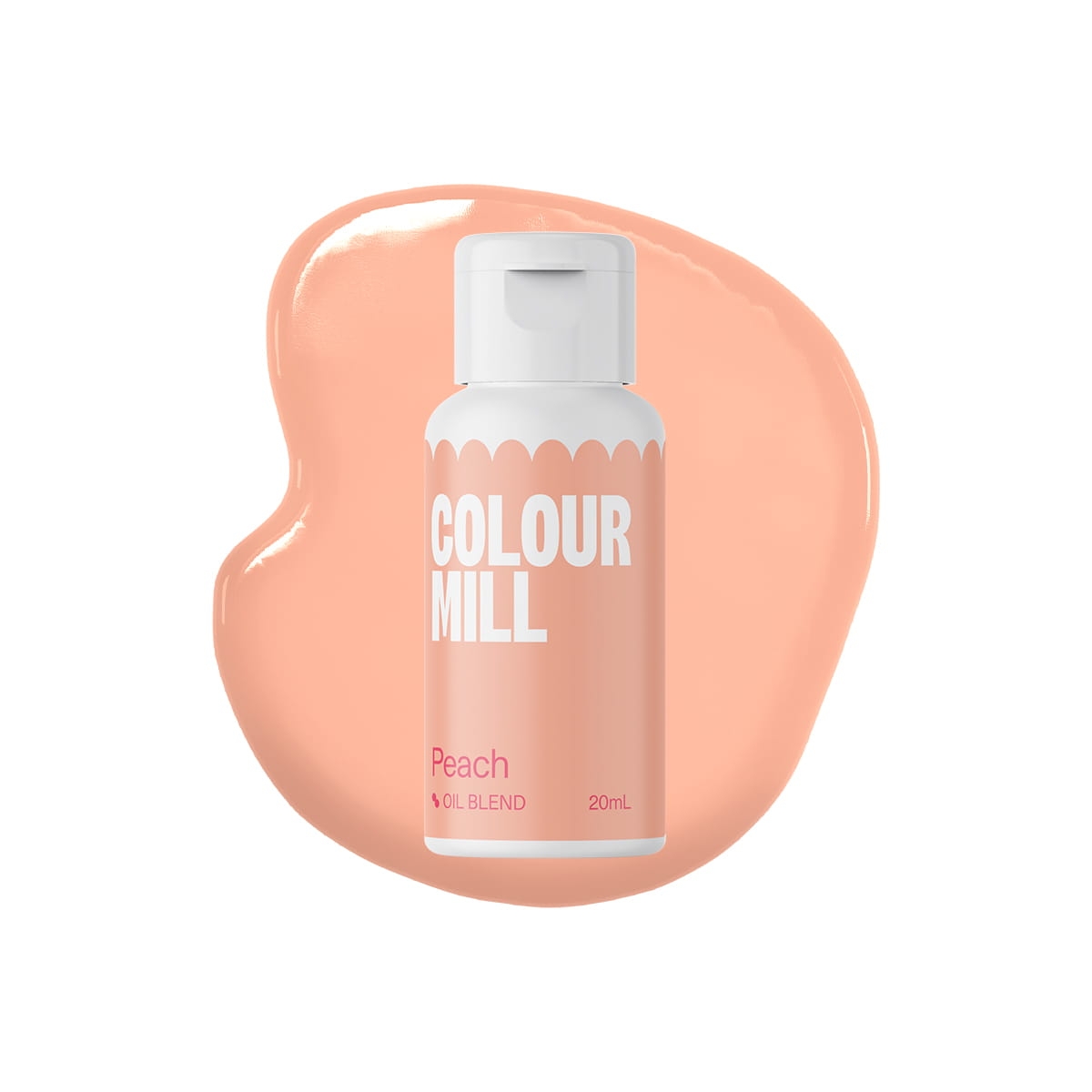 Colour Mill brzoskwiniowy barwnik spożywczy Oil Blend Peach w bakeshop.pl