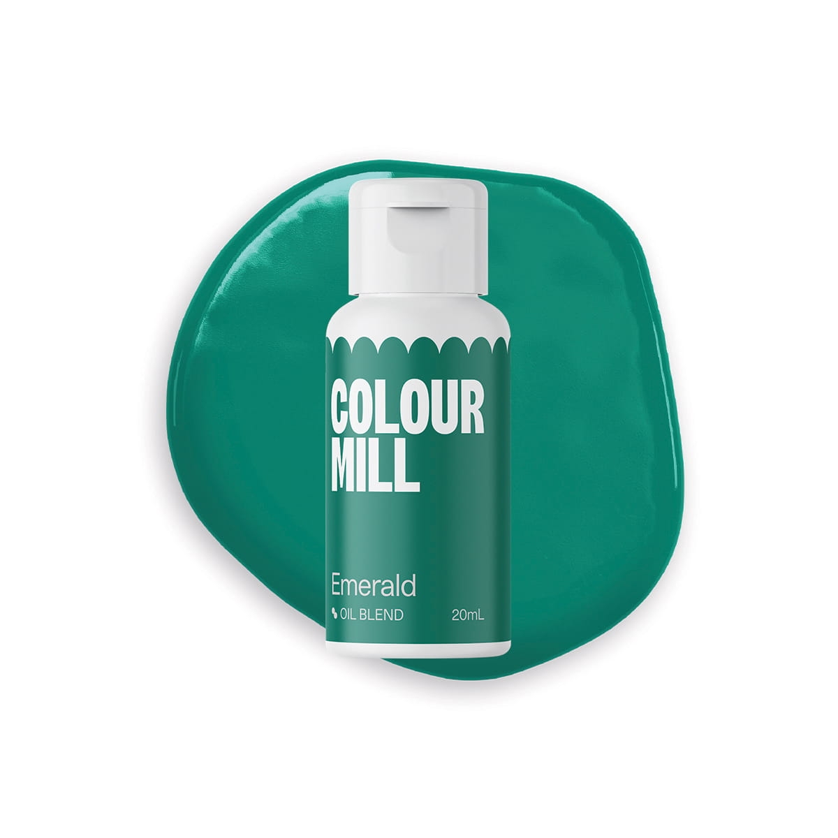 Colour Mill barwnik spożywczy w żelu Oil Blend Emerald 20ml , zielony , szmaragdowy