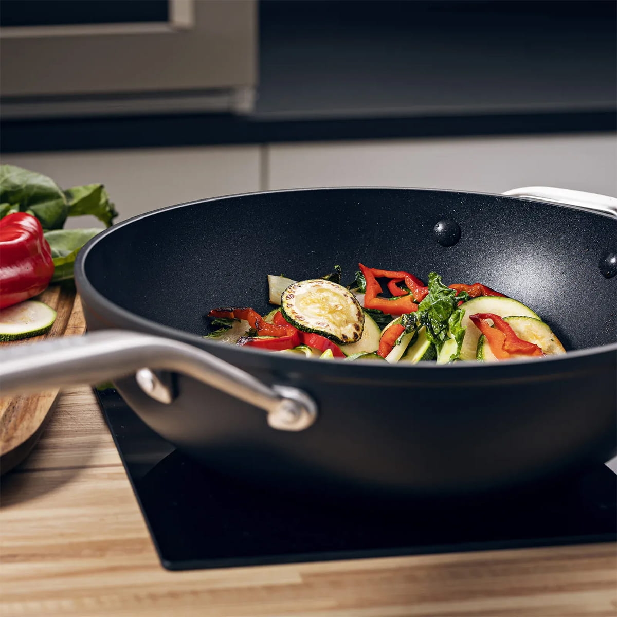 Aluminiowy WOK CC005696-001 w bakeshop.pl