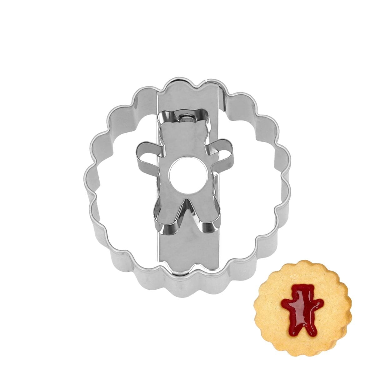 Foremka do ciastek LINZER MIŚ Birkmann 199 965, ean 4026883199965