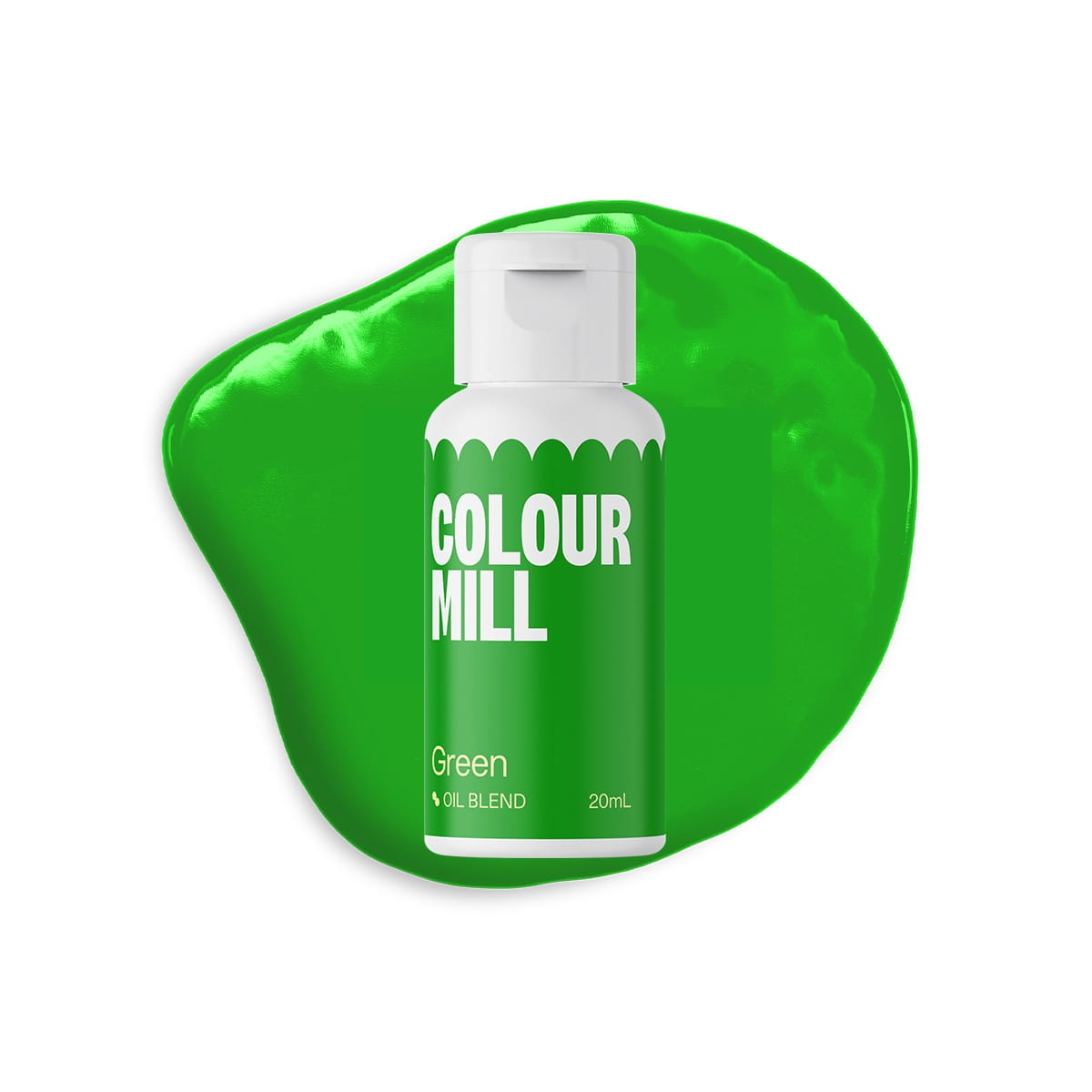 Colour Mill barwnik spożywczy Oil Blend Green 20ml CMO20GRN w bakeshop.pl