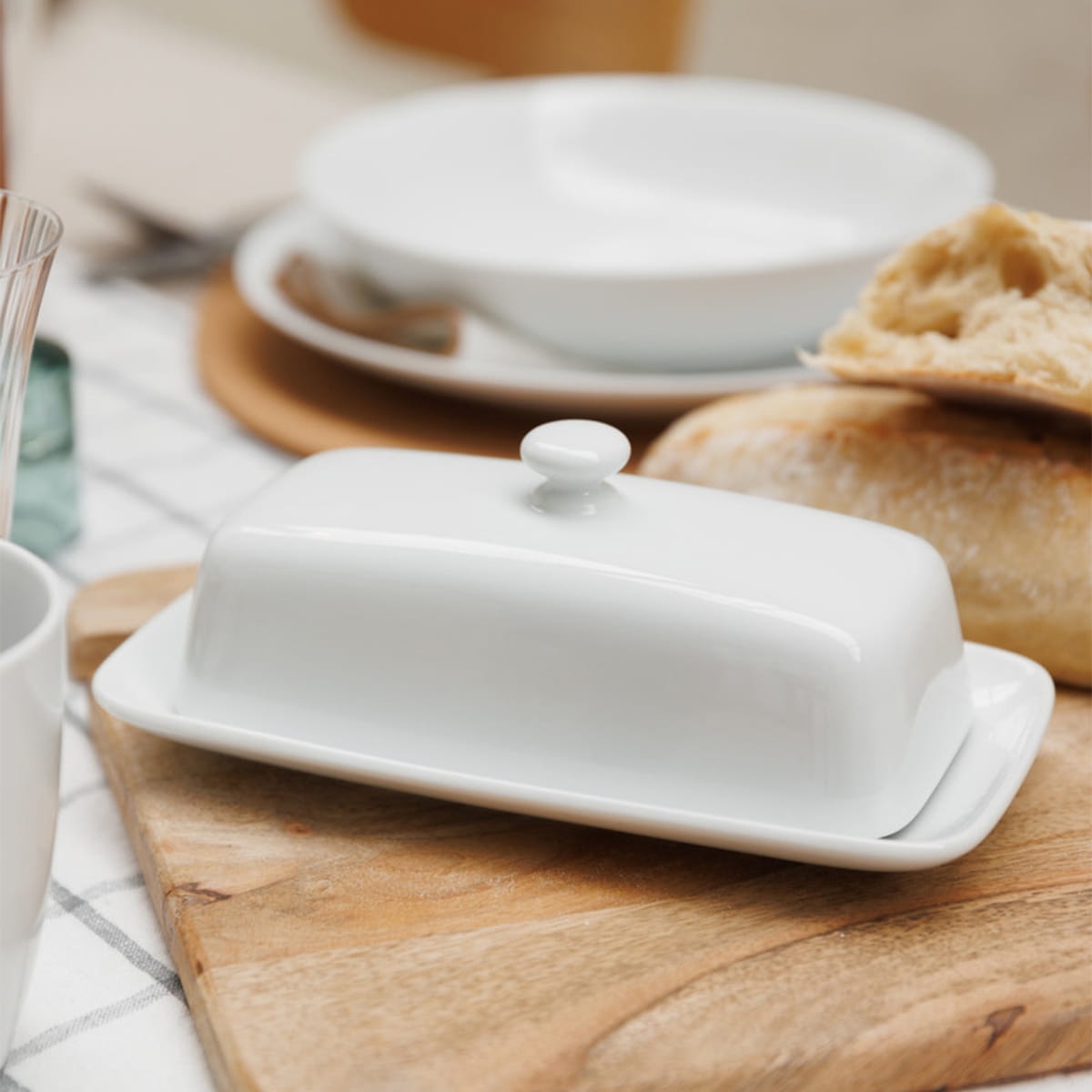 Porcelanowa maselnica MKCHBUTTER  w bakeshop.pl