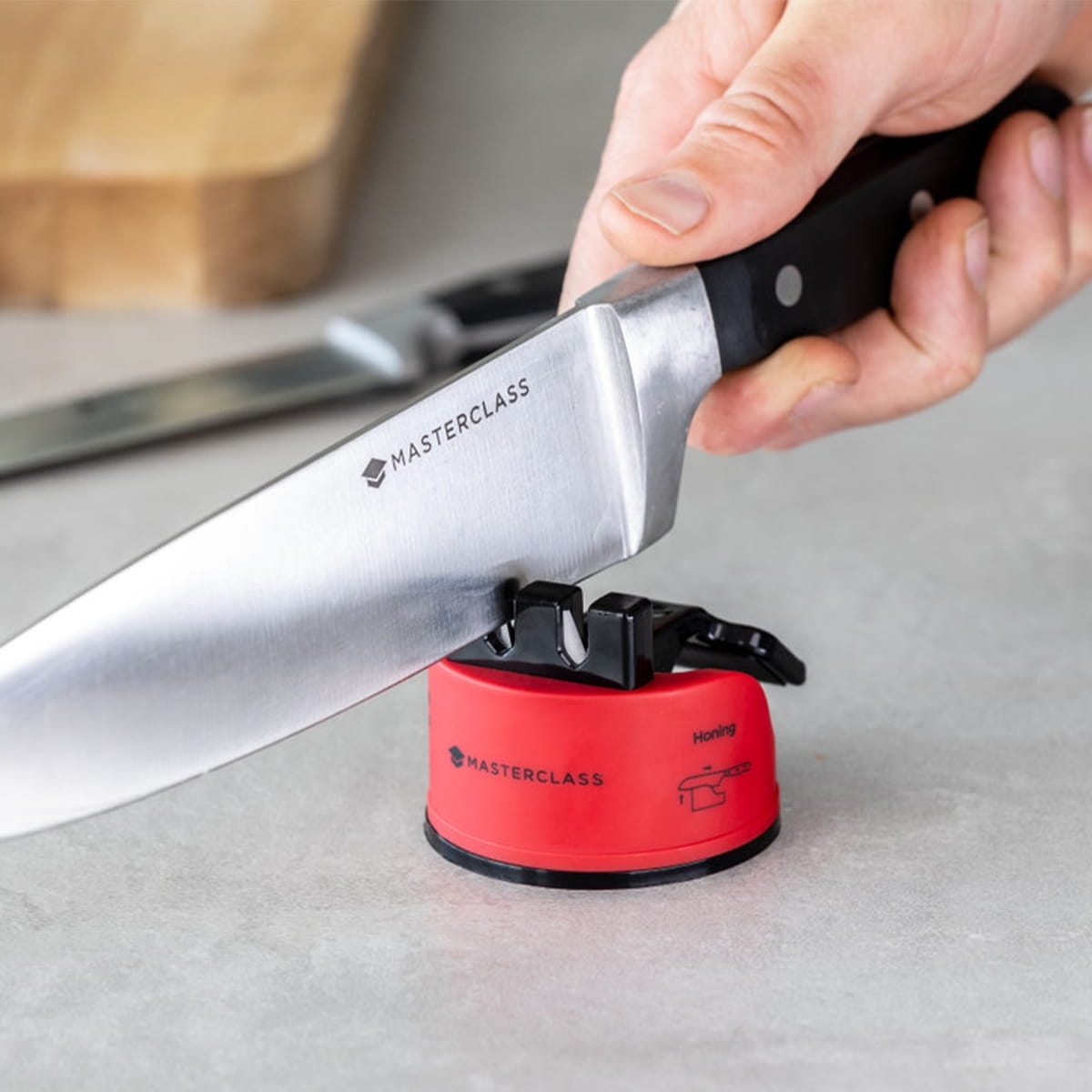 Ostrzałka do noży kuchennych MCSMSHARPRED w bakeshop.pl