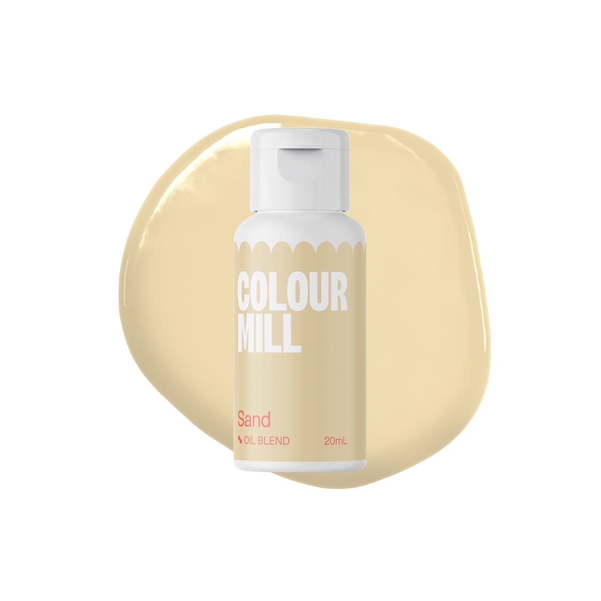 Colour Mill barwnik spożywczy Oil Blend Sand 20ml CMSAN020 w bakeshop.pl