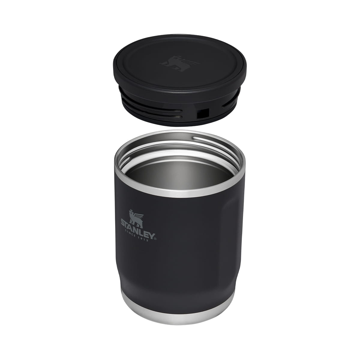 Czarny termos na lunch Stanley 10-10836-009 w bakeshop.pl