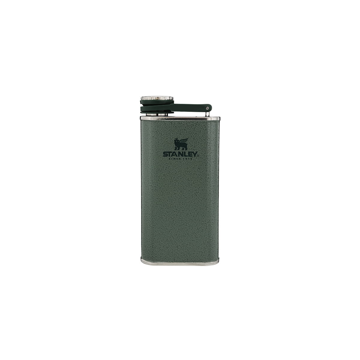 Piersiówka stalowa CLASSIC - HAMMERTONE GREEN 0,23L / Stanley 10-00837-126 w bakeshop.pl