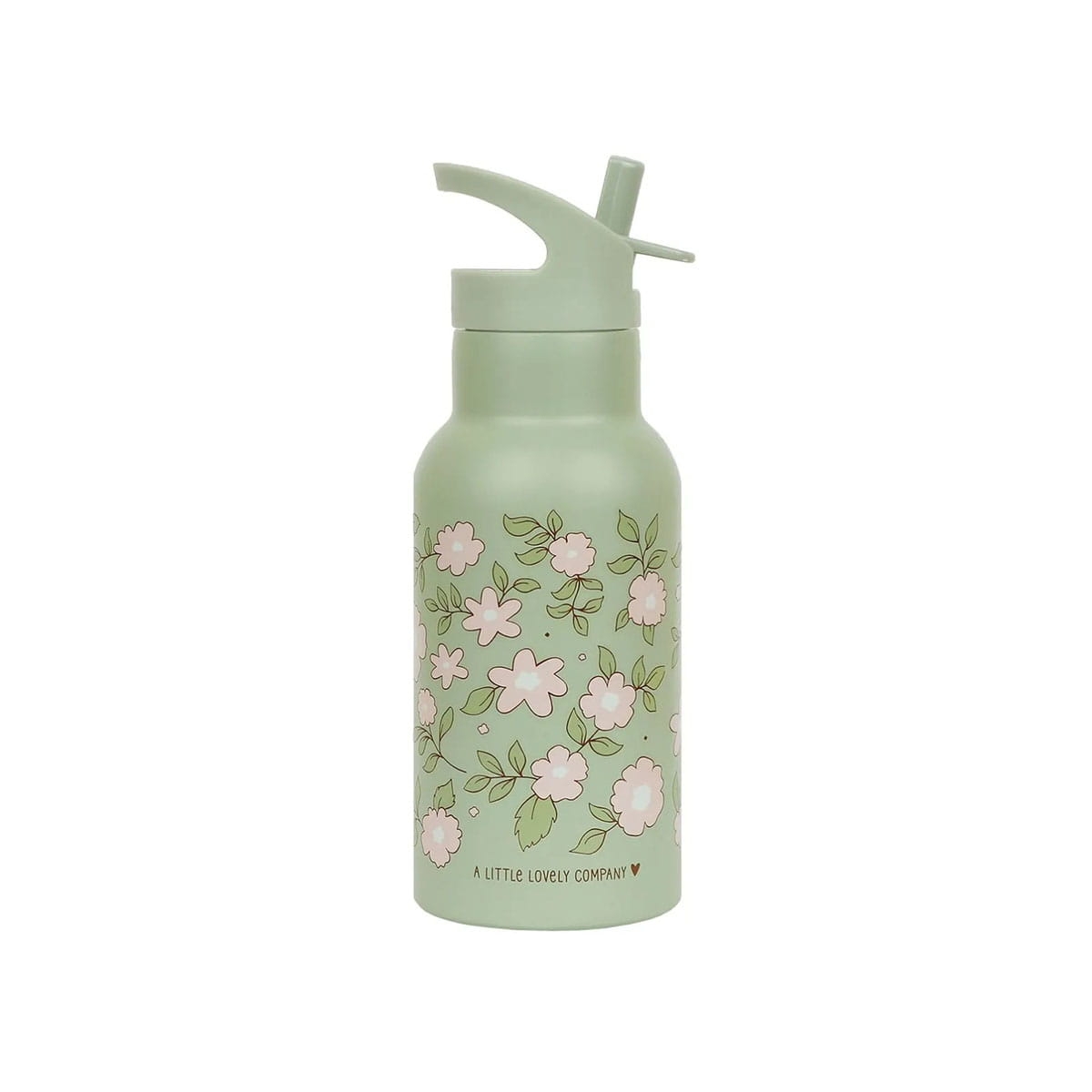 Kubek ze słomką dla dzieci BLOSSOMS SAGE 350 ml / LLC DBSSBS59 w sklepie bakeshop.pl