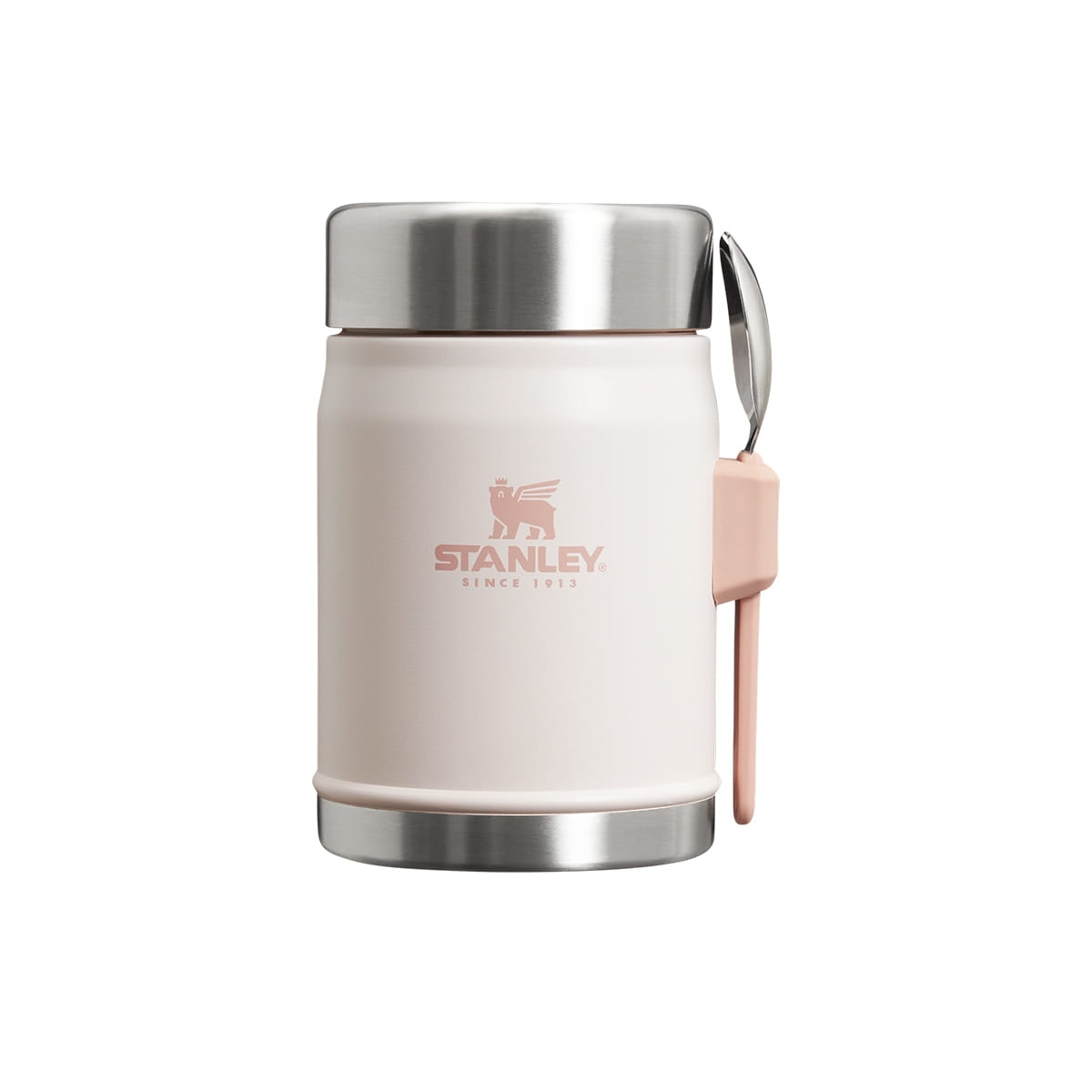 Stanley termos obiadowy ze sztućcem CLASSIC 0,4 l Rose Quartz 10-09382-106 w bakeshop.pl