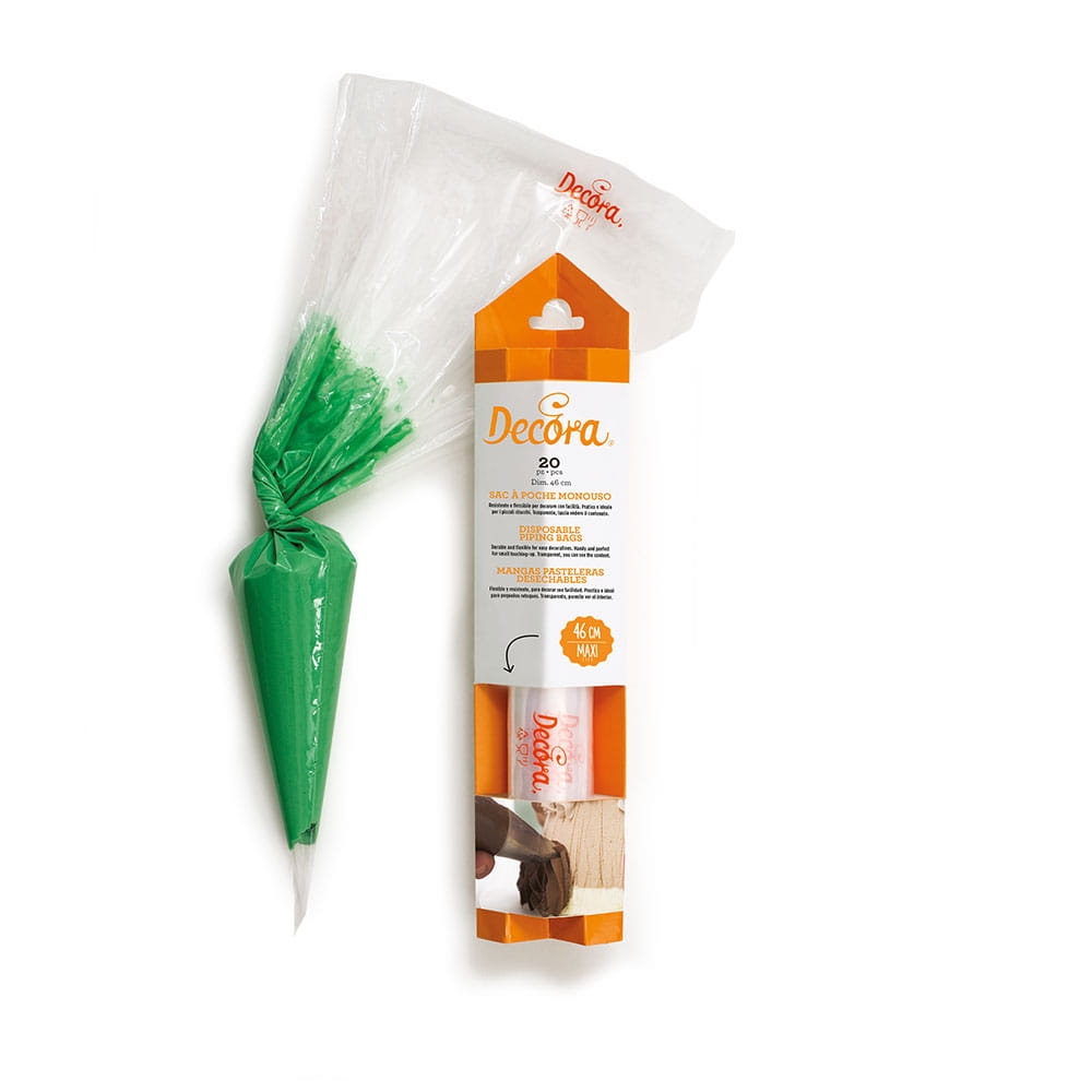 Decora rękawy cukiernicze jednorazowe w rolce 40 cm 0125000 w bakeshop.pl