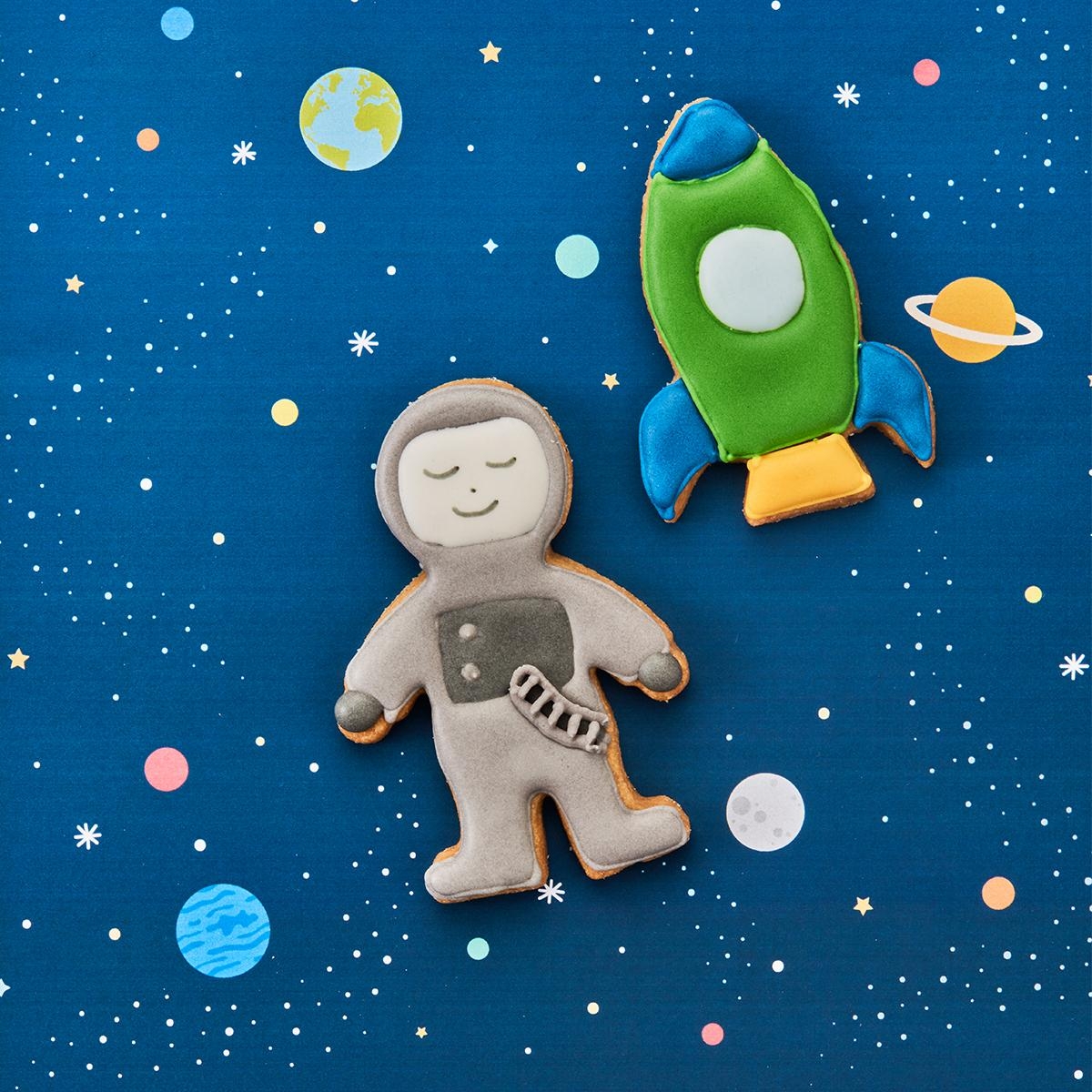 Foremki - astronauta i rakieta 199 262 w bakeshop.pl