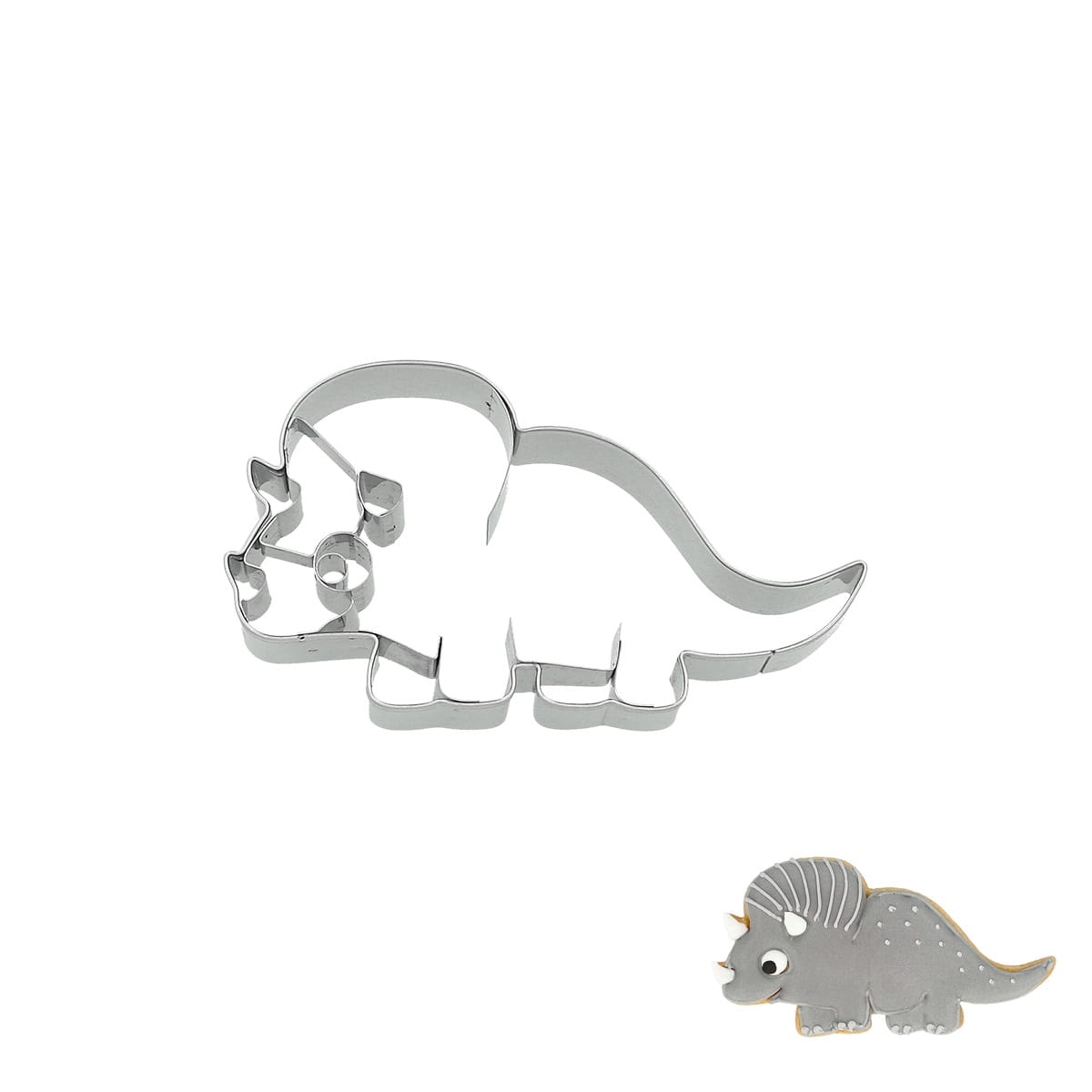 Birkmann foremka do ciasteczek TRICERATOPS 10 cm 198 944 w bakeshop.pl