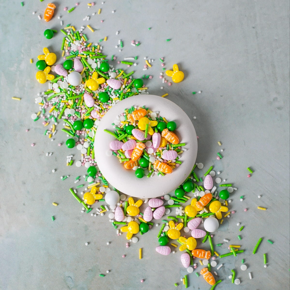 posypka cukrowa wielkanocna marchewki easter hopp na wielkanoc na bakeshop.pl