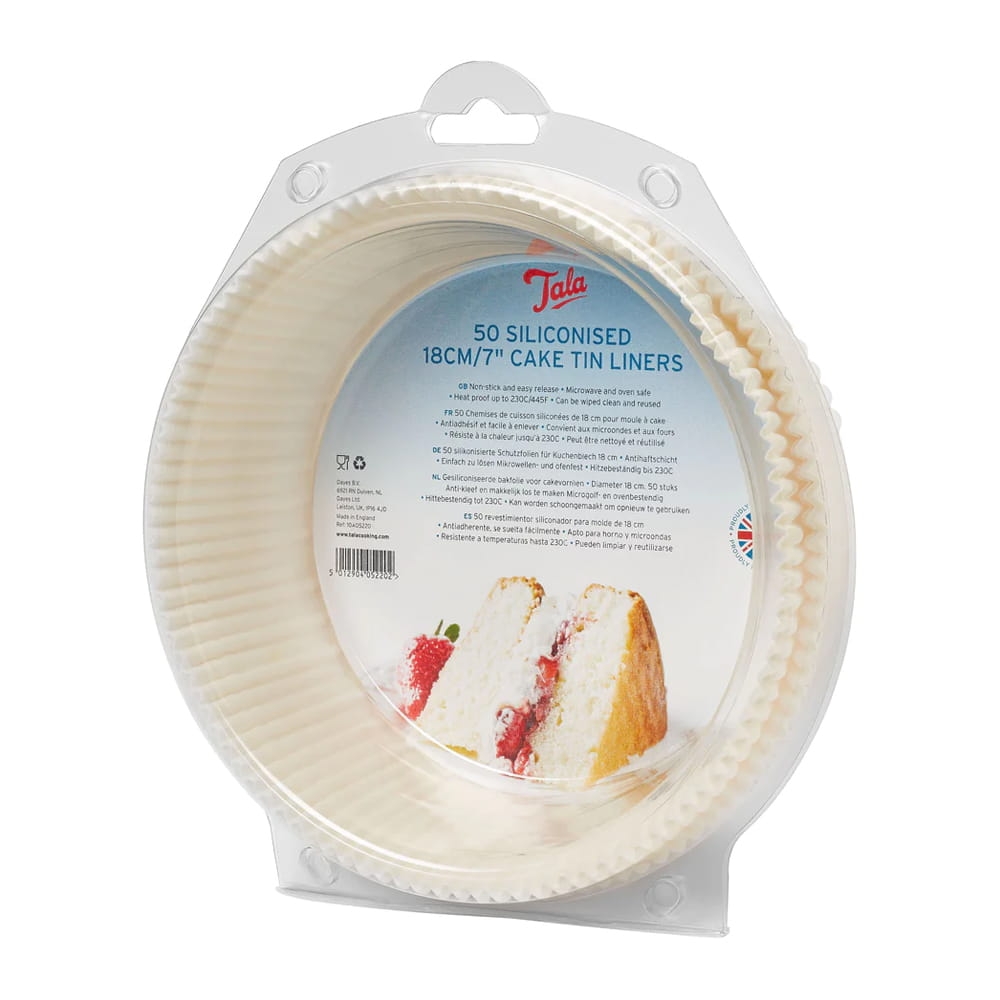 10A05220 Tala papierowa papilotka do pieczenia silikonowana