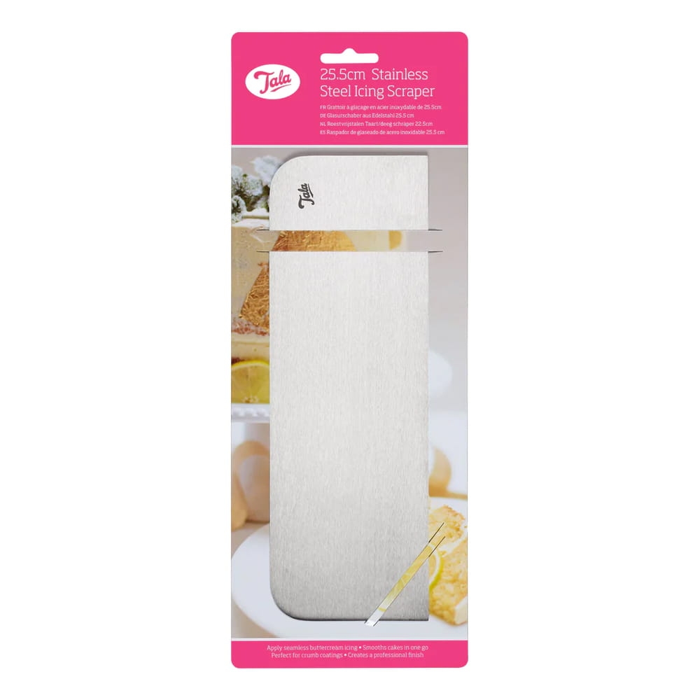 skrobka packa cukiernicza ze stali nierdzewnej 25,5 cm Tala 10A26005