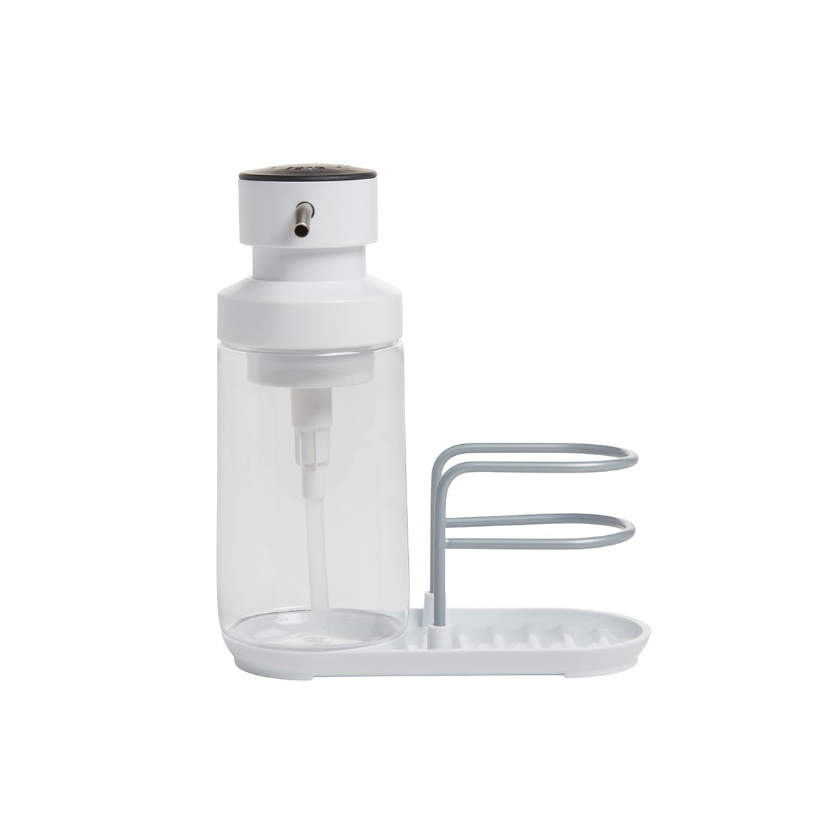 Dozownik do płynu do mycia naczyń z pojemnikiem na gąbkę 350 ml KitchenAid 5057982102449