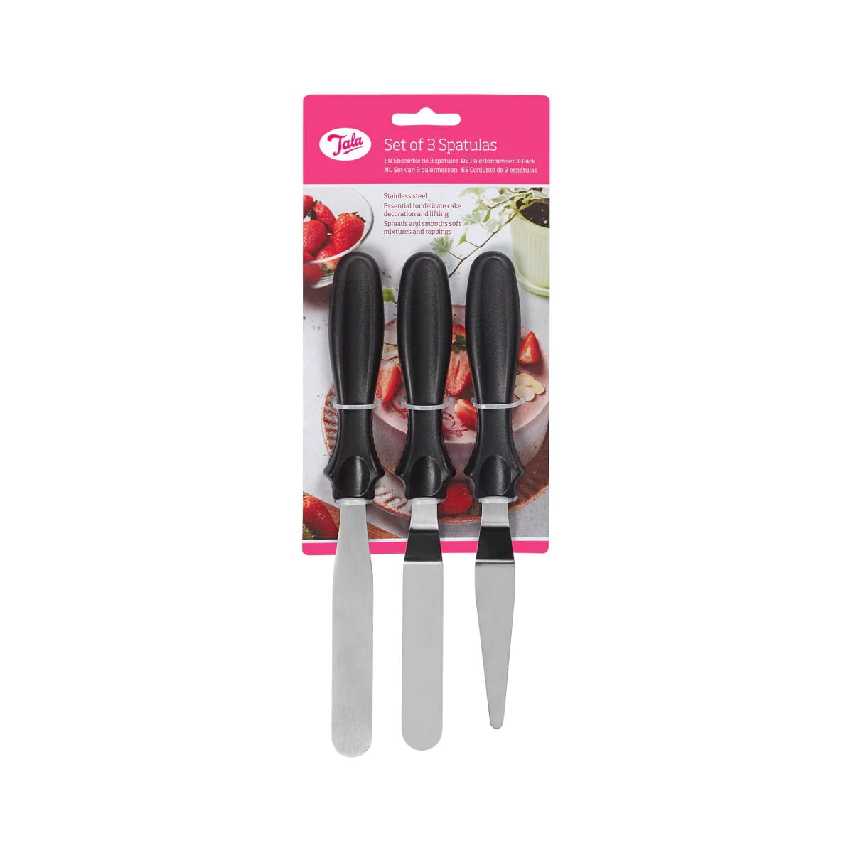 Szpatuły cukiernicze małe do dekorowania Tala 10A11004