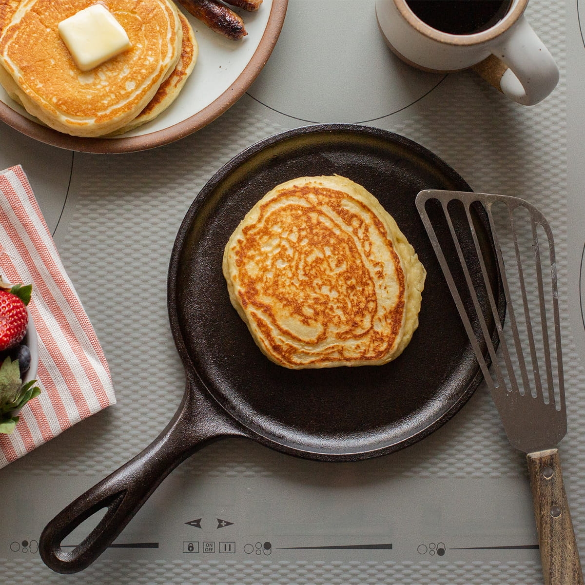 patelnia żeliwna do naleśników 20 cm Lodge L6OG3