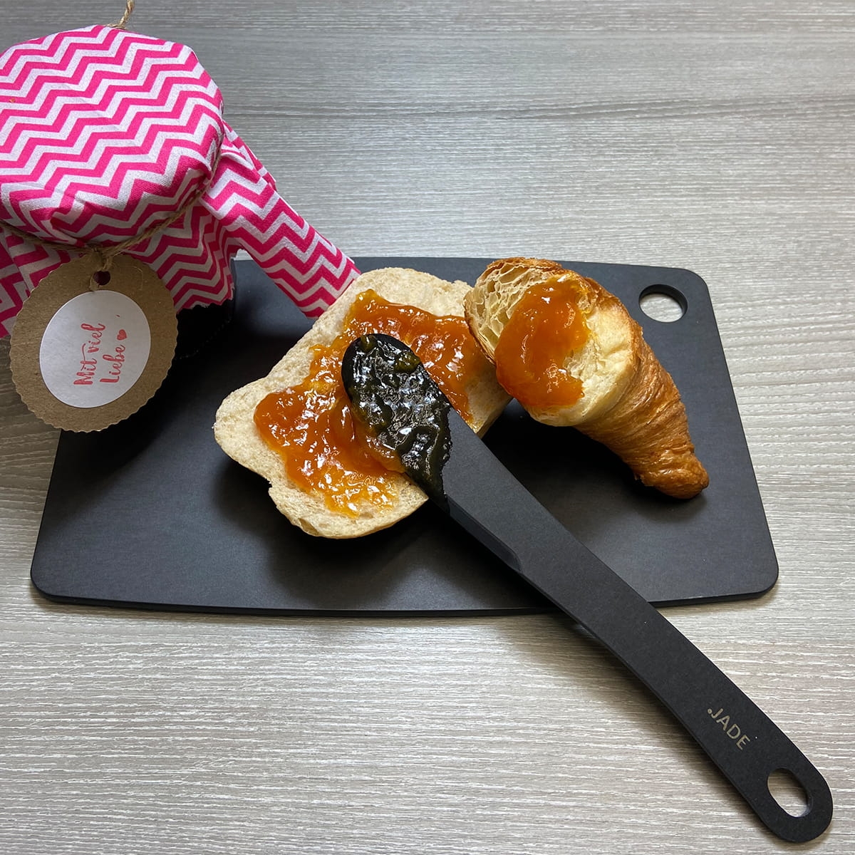 Zdrowa deska do krojenia z laminatu celulozowego GOURMET KITCHEN / Jade JD55-0001 - w sklepie bakeshop.pl
