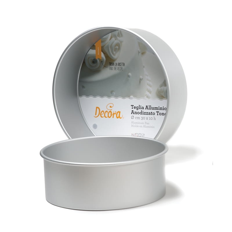 Forma okrągła wysoka 35 x 10 cm Decora 0062615 w bakeshop.pl