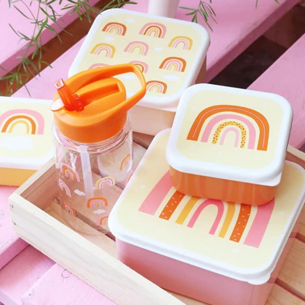 Kolorowe pudełka na drugie śniadanie dla dzieci, duży wybór w sklepie bakeshop.pl