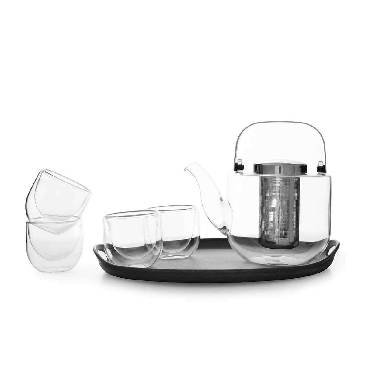 Zestaw do herbaty Bjorn ze szkła borokrzemowego V32801 dostępny na bakeshop.pl