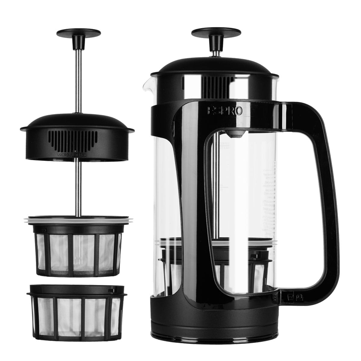 Espro French Press P3 z podwójnym filtrem 950 ml 1432C-BK dostępny na bakeshop.pl